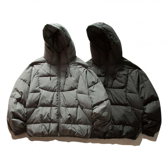 Unisex Oversize Thermo‑Pufferjacke im Boxy‑Cut mit Kapuze und Raglanärmeln Shop Nory