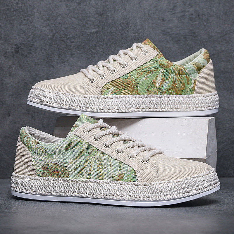 Damen Modische Stoff Sneakers
