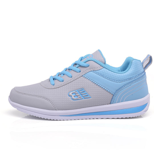 Damen Leichter Freizeit- und Walkingsneaker mit atmungsaktivem Obermaterial und ergonomischer Komfortsohle Shopy Nory