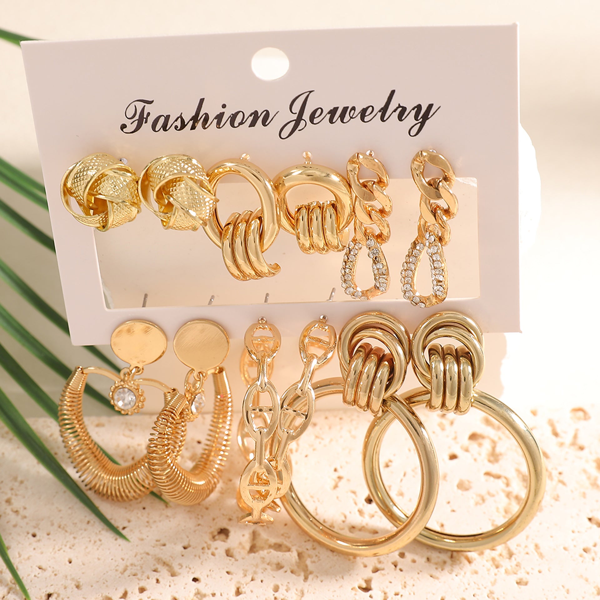 Damen Ohrringe Set mit verschiedenen Designs Shop Nory