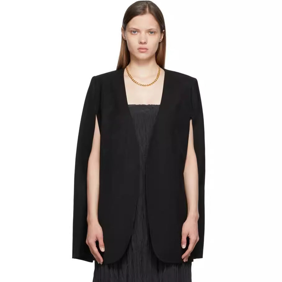 Damen Cape-Blazer mit offenem Fall und seitlichen Arm-Schlitzen Shop Nory