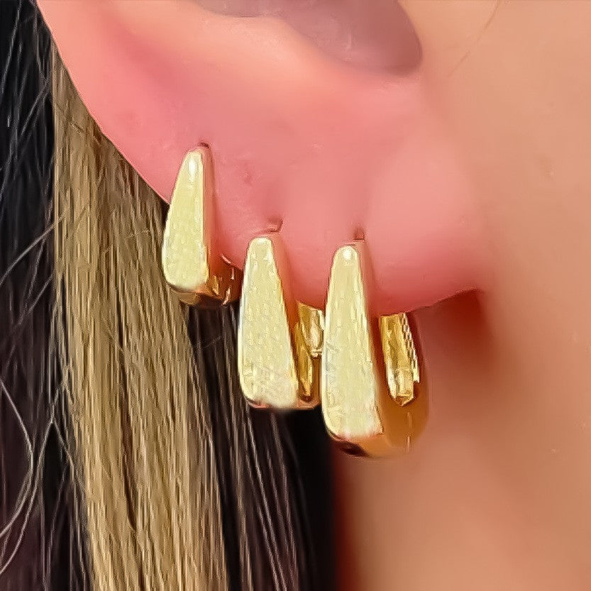 Damen Ohrstecker-Set mit eleganten Spiralen und funkelnden Akzenten Shop Nory