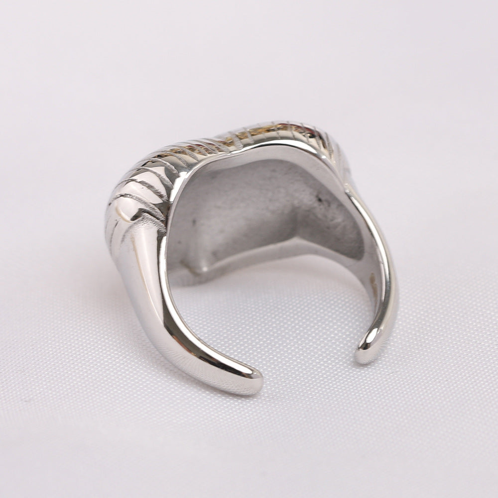 Damen Ring im modernen Herzdesign mit elegantem Glanz Shop Nory