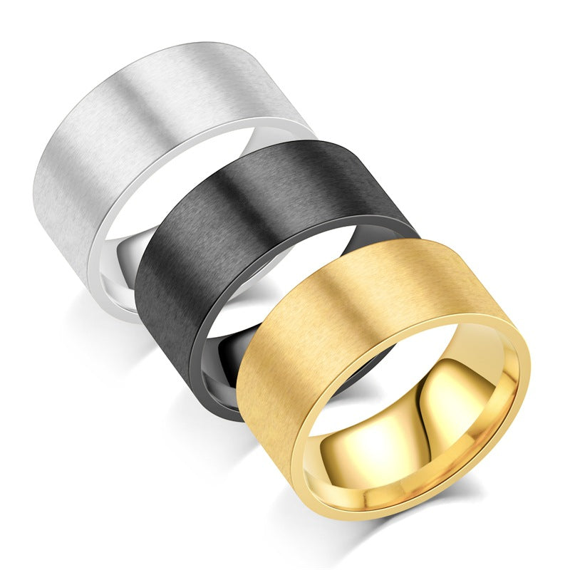 Damen Mattierter Hochwertiger Ring Shop Nory