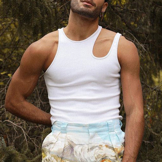 Herren ärmelloses Sporttop mit modernem Design