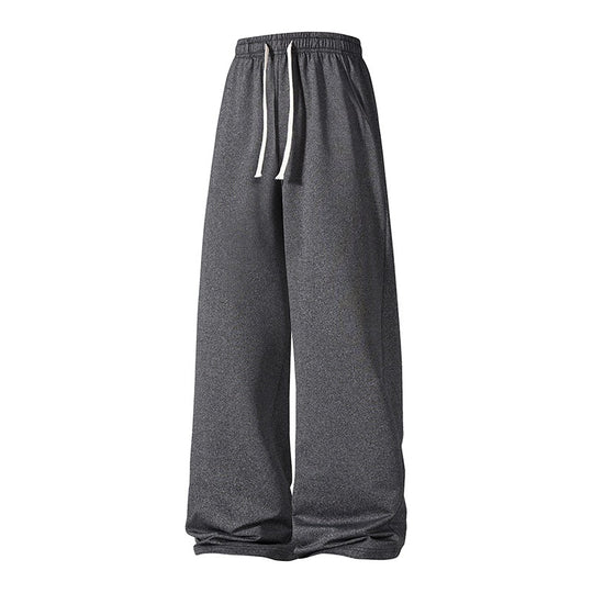 Damen Weite Palazzo-Hose mit elastischem Tunnelzugbund und fließender Satinoptik Shop Nory