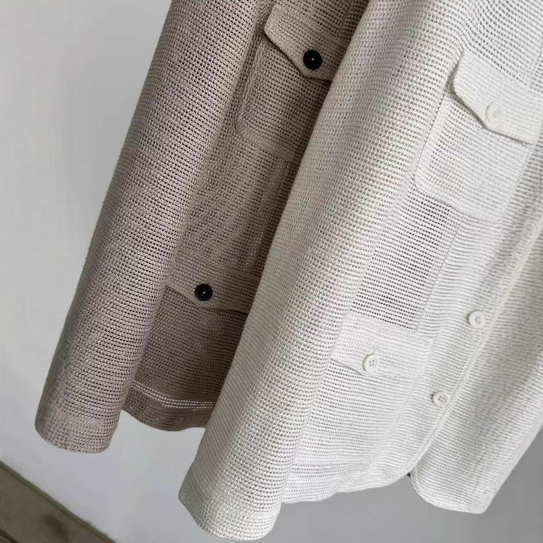 Damen Modische Sommerjacke aus leichtem Gewebe Shop Nory