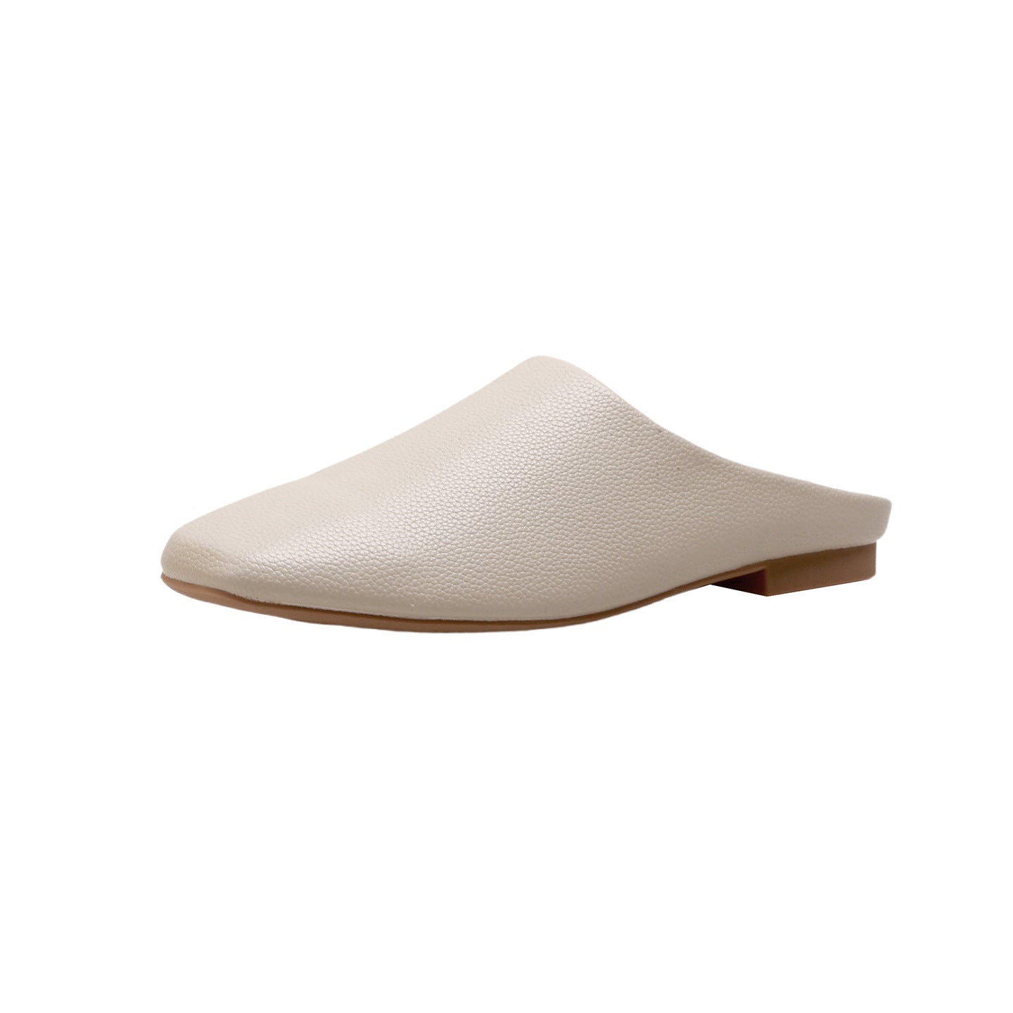 Damen Komfortable Leder-Pantoletten