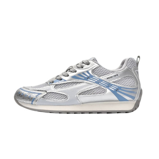 Damen Leichte Mesh-Lauf- und Freizeit-Sneaker mit profilierter Gummilaufsohle Shop Nory