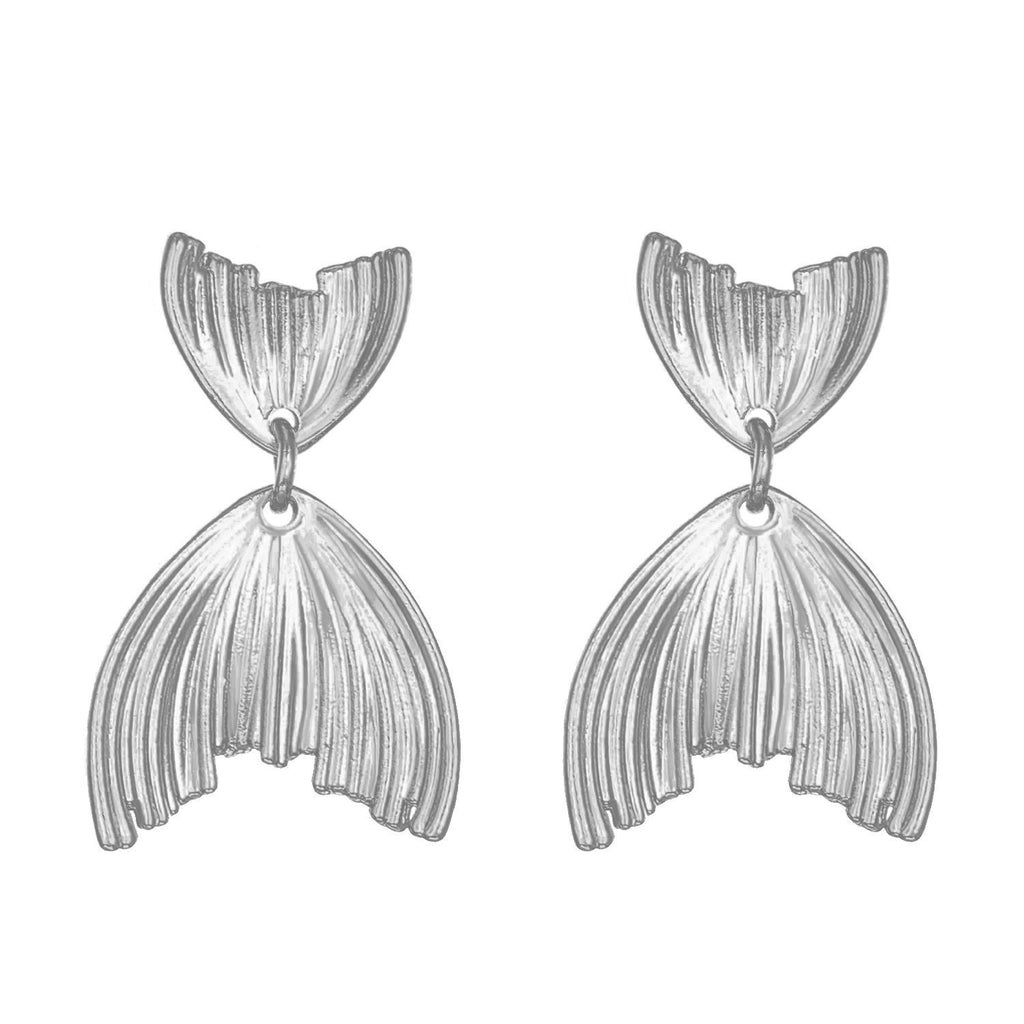 Damen Hängende Ohrringe im eleganten Fächerdesign Shop Nory
