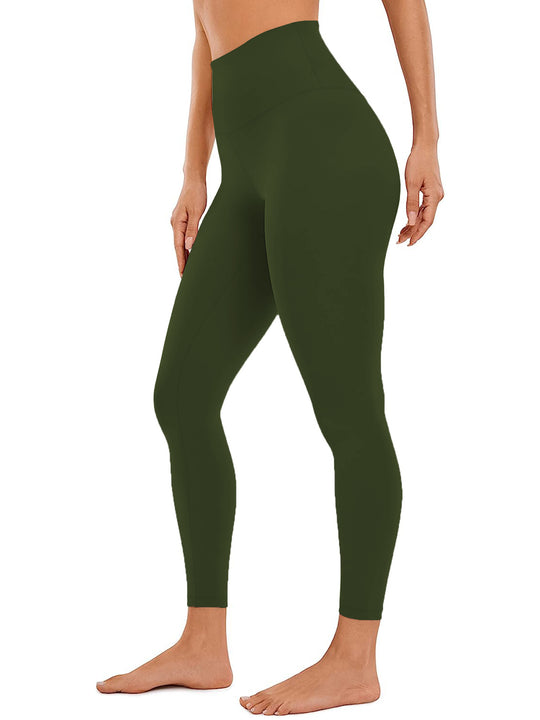 Damen Hohe Taillen Yoga-Leggings mit Bauchkontrolle und hohem Stretch Shopy Nory