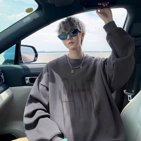 Unisex Oversized Sweatshirt mit grafischem Druck Shop Nory