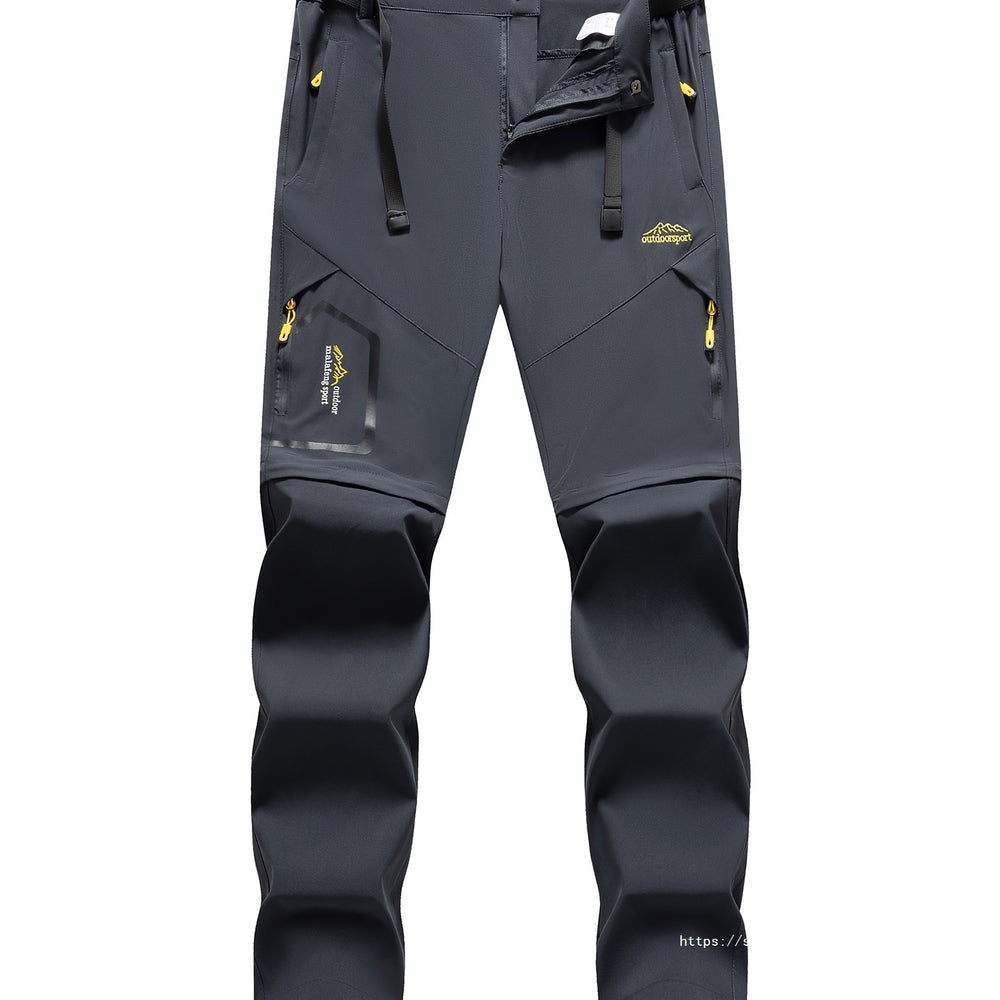 Herren Technische Softshell Zipp‑Wanderhose mit abnehmbaren Beinen und verstellbarem Gürtel Shop Nory