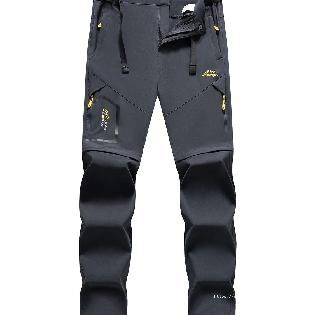 Herren Technische Softshell Zipp‑Wanderhose mit abnehmbaren Beinen und verstellbarem Gürtel Shop Nory
