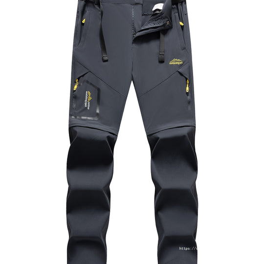 Herren Technische Softshell Zipp‑Wanderhose mit abnehmbaren Beinen und verstellbarem Gürtel Shop Nory