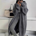 Damen Strickmantel im Oversized-Stil
