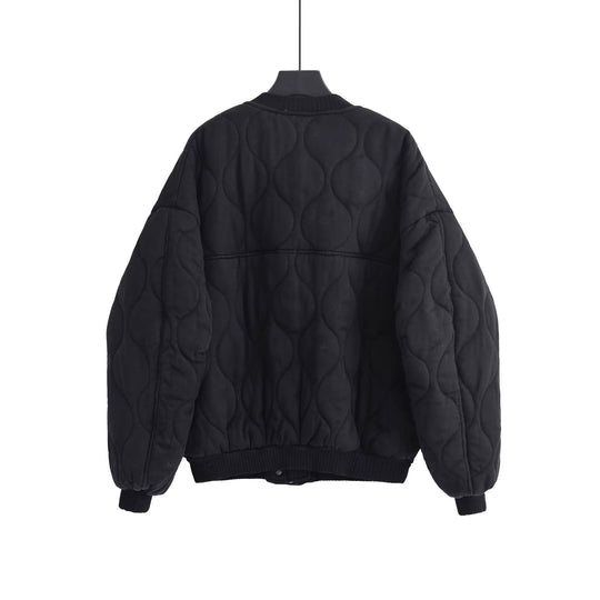 Damen Stepp-Bomberjacke mit organischer Steppung und Druckknopffront Shop Nory