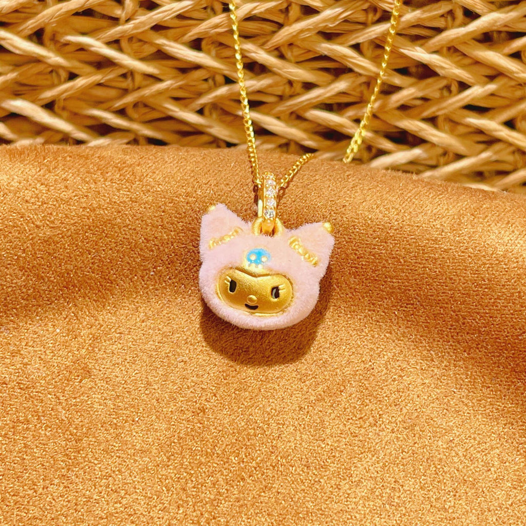Damen Halskette mit kreativem Charm Shop Nory
