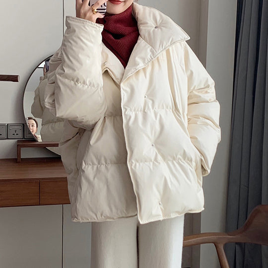 Damen Trendige Oversized Daunenjacke Shop Nory