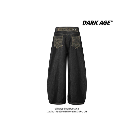 Damen Lässige Weitgeschnittene Jeans Shop Nory