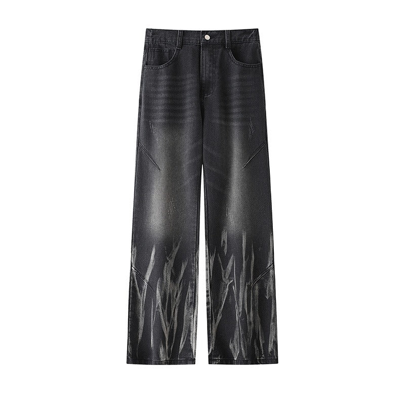 Damen Trendige Weitbein-Jeans Shop Nory