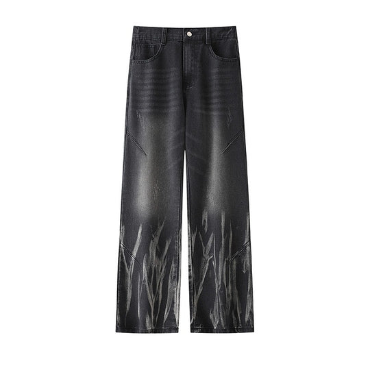 Damen Trendige Weitbein-Jeans Shop Nory