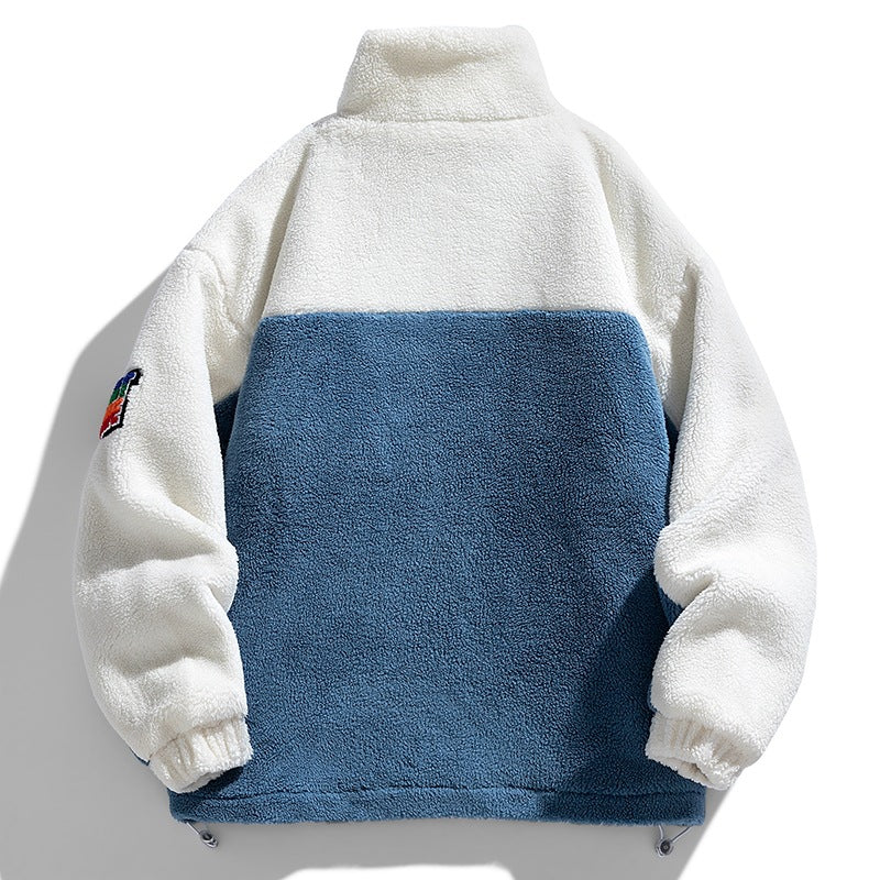 Herren Gemütliche Fleecejacke mit Kapuze Shop Nory