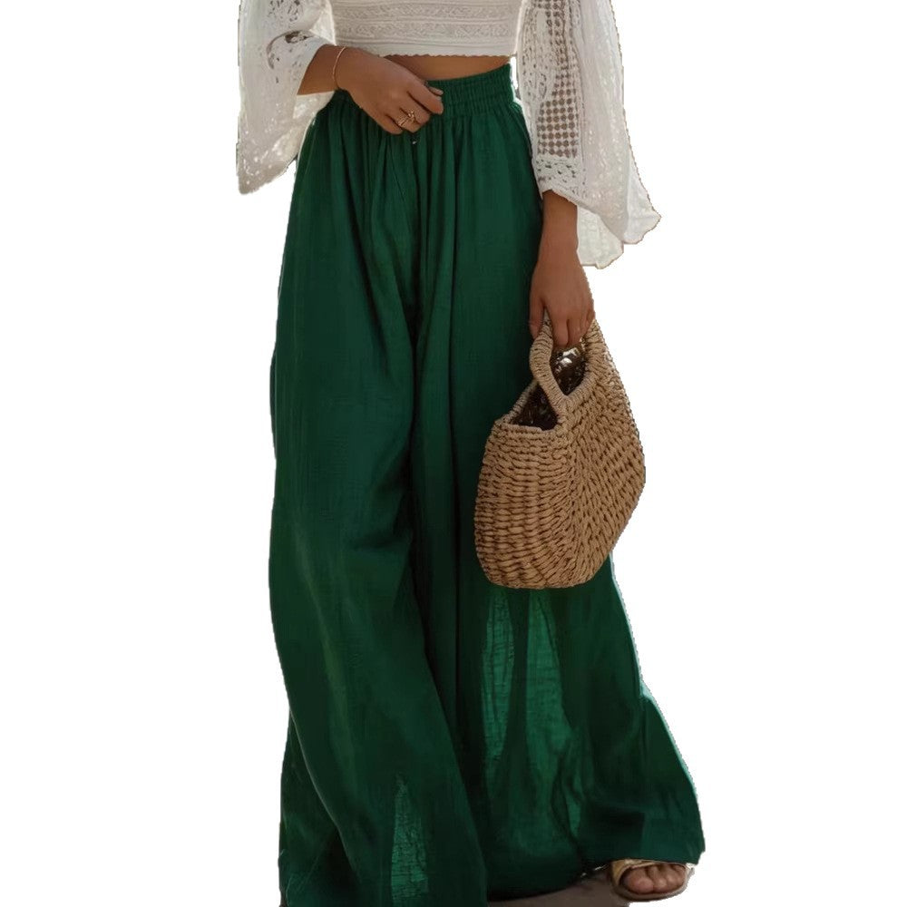 Damen weite Palazzohose Shopnory