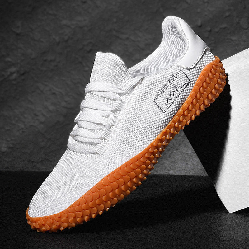 Herren Camouflage Strick-Sneaker mit griffiger Wabenprofilsohle und gepolstertem Knöchelkragen Shop Nory