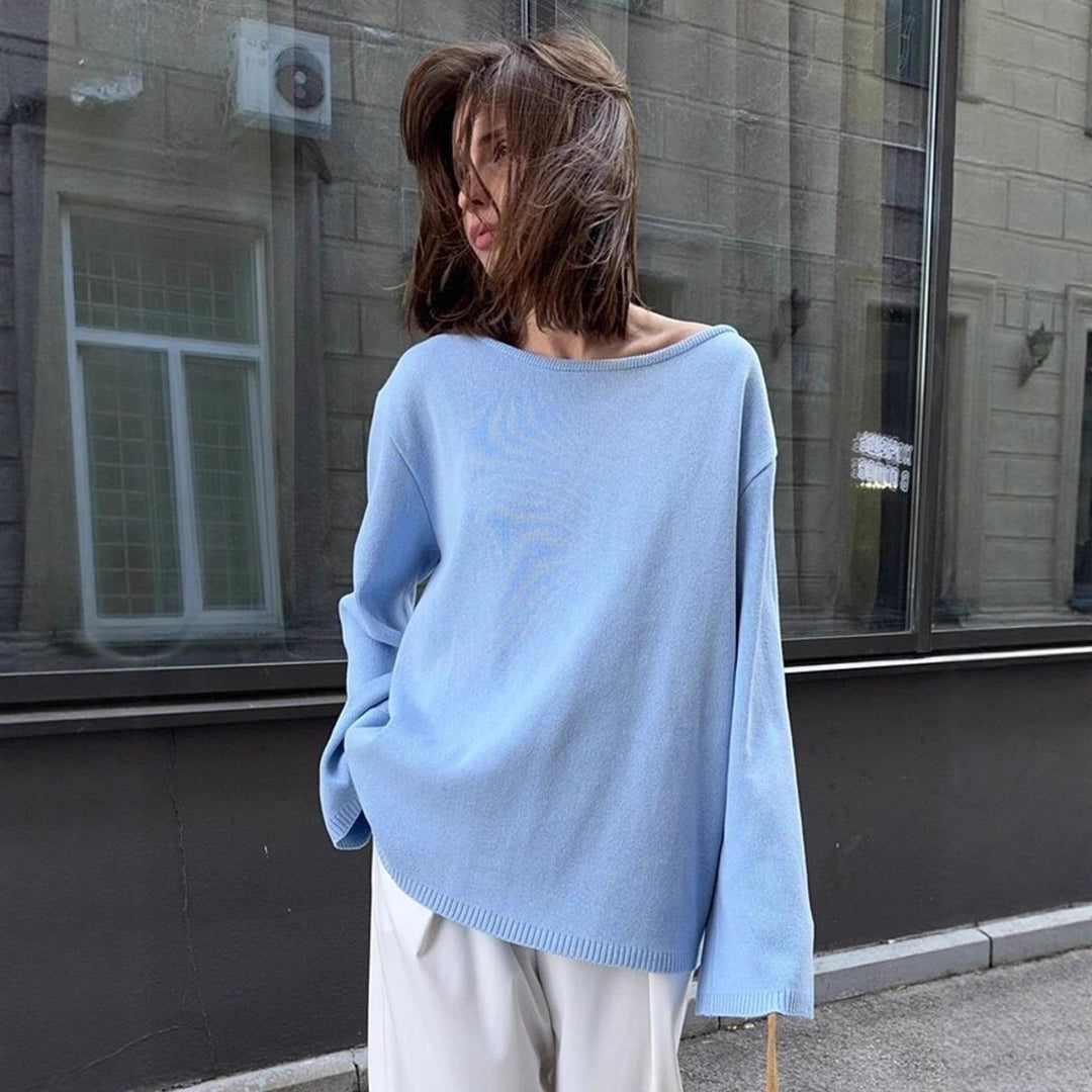 Damen Grobstrick-Kapuzenpullover aus reiner Baumwolle mit Kordelzug Shop Nory