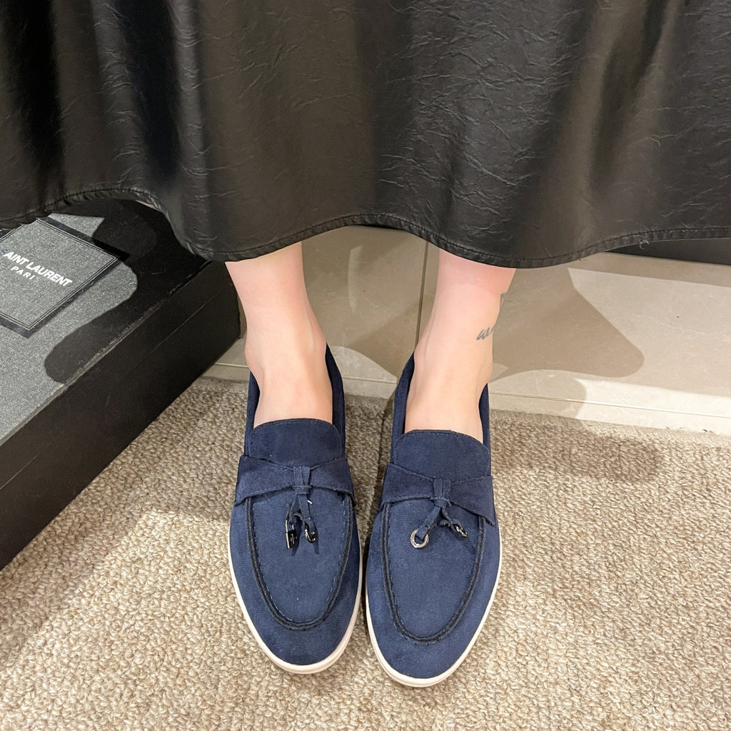 Damen Elegante Mokassins mit modischen Akzenten