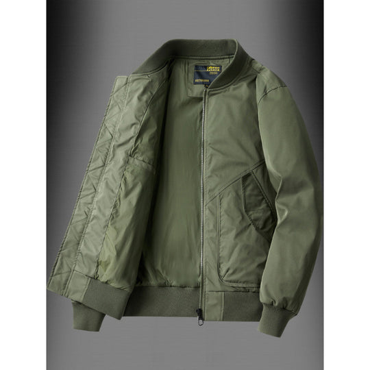 Herren Classic Bomberjacke im Utility-Look mit gesteppter Thermofütterung und Schrägeingrifftaschen Shop Nory