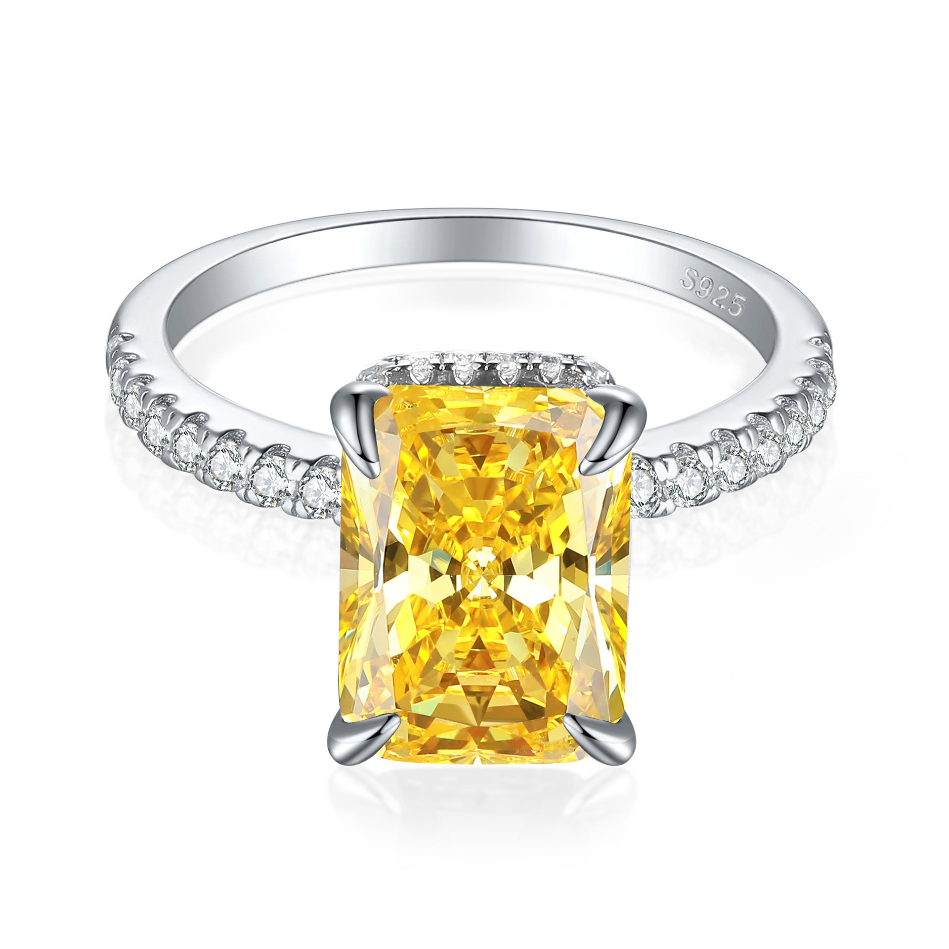 Damenring mit elegantem Kupfer-Zirkonia und filigranem Design Shop Nory