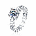 Damenring mit Herzdesign und strahlendem Zirkonia Shop Nory