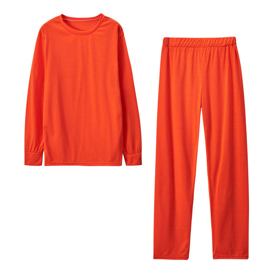 Damen Langarm Schlafanzug Set mit elastischen Hosen