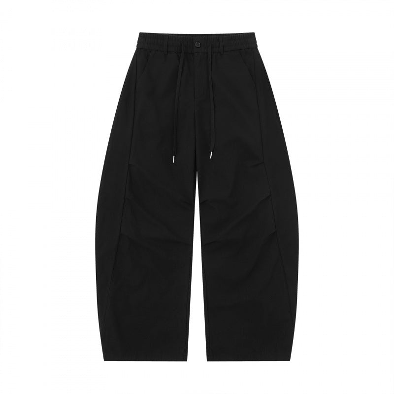 Unisex Oversize Balloon-Hose mit Tunnelzugbund und kastiger Silhouette Shop Nory