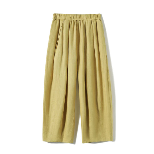 Damen Lässige, weit geschnittene Leinenhose Shop Nory