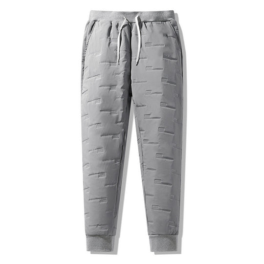 Herren Sportive Jogginghose mit elastischem Bund, Kordelzug und gerippten Beinabschlüssen Shop Nory