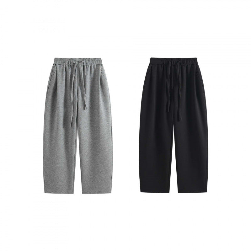 [Damen] Weite Highwaist-Loungehose mit Kordelzug, elastischem Bund und Seitentaschen Shop Nory
