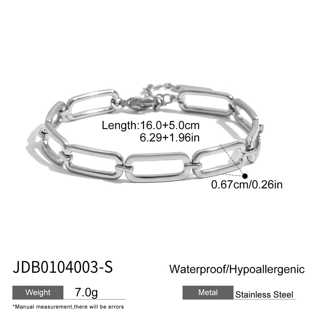 Damen Edelstahlarmband mit wasserfestem und hypoallergenem Netzdesign Shop Nory