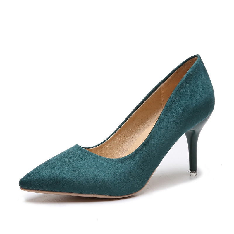 Damen nan spitze Court-Pumps mit schlankem Stilettoabsatz und gepolsterter Komfortinnensohle