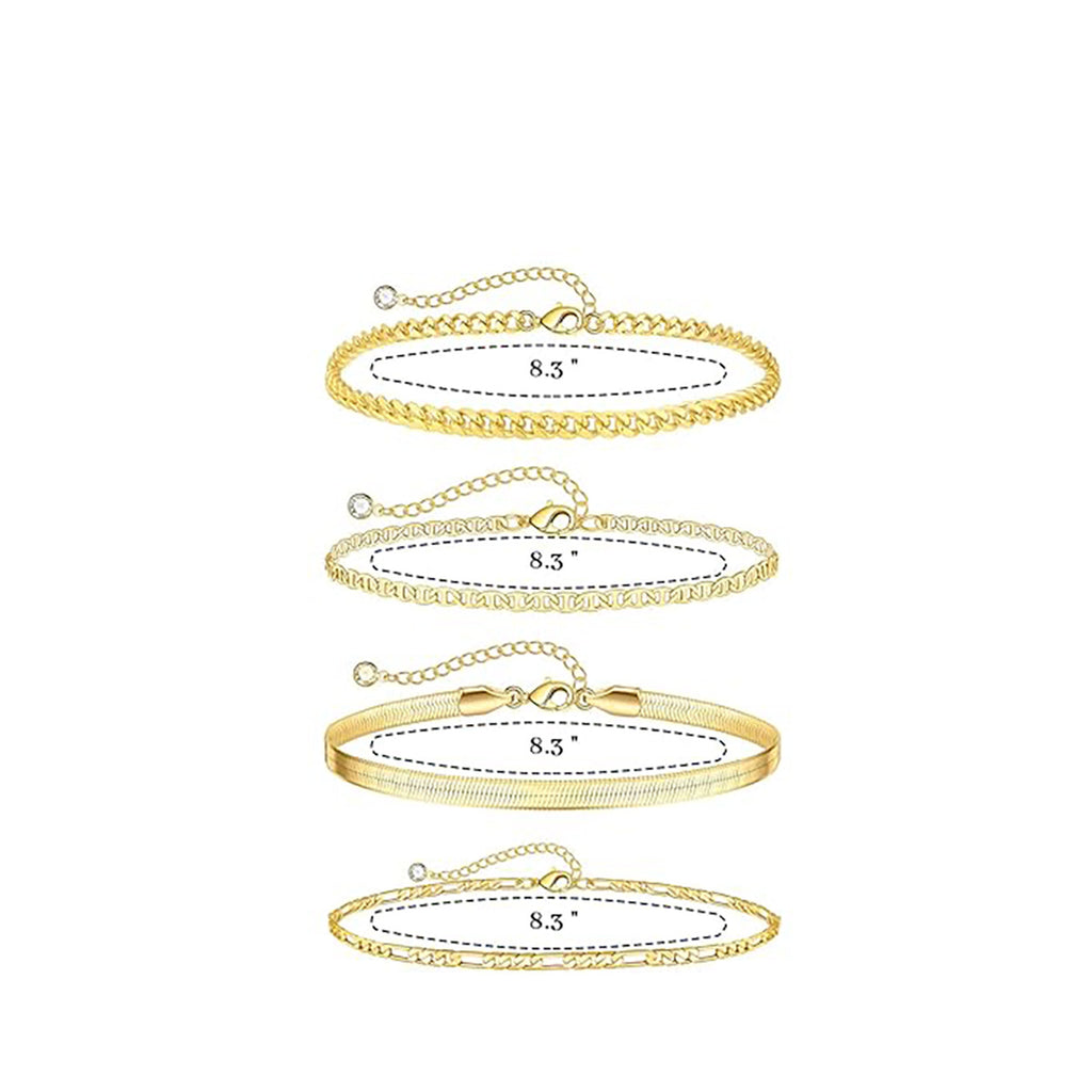 Damen Armbandset mit eleganten und funkelnden Zirkonia-Akzenten Shop Nory