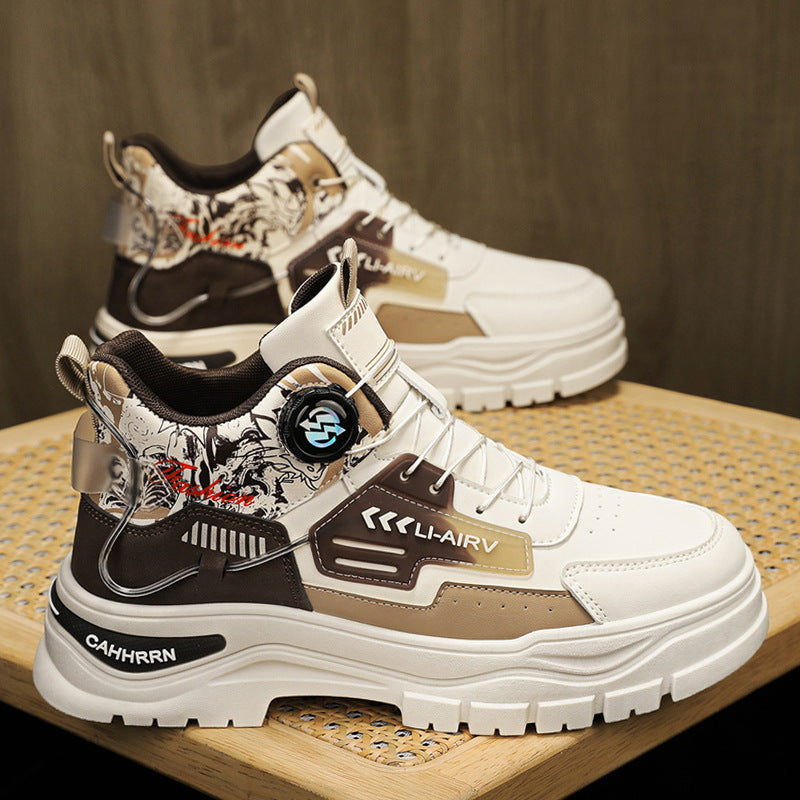 Herren robuster Sport-Schuh mit innovativem Schnellschnürsystem und verstärktem Knöchel