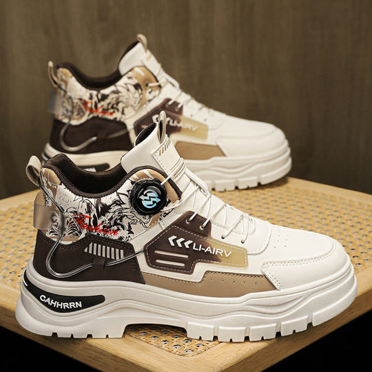 Herren robuster Sport-Schuh mit innovativem Schnellschnürsystem und verstärktem Knöchel
