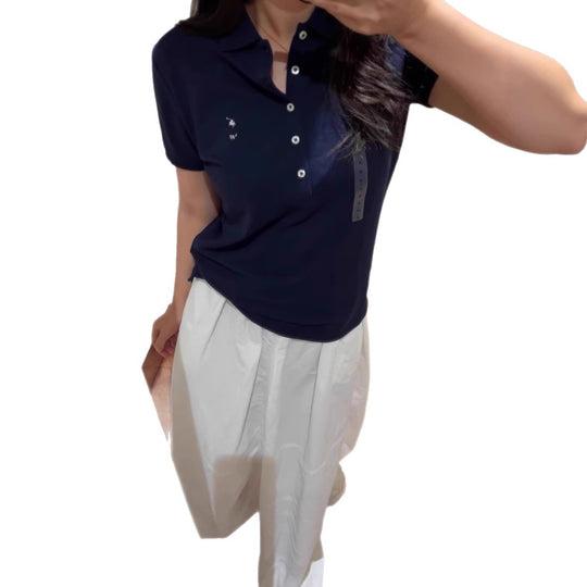 Damen Polo-Shirt mit Knopfleiste Shop Nory
