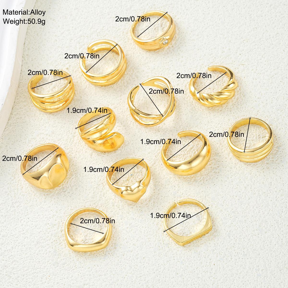 Damen Ring-Set aus künstlerischen und modernen Designs Shop Nory