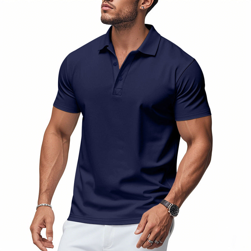 Herren Polohemd mit modernem Schnelltrocknungsstoff und eleganter Passform