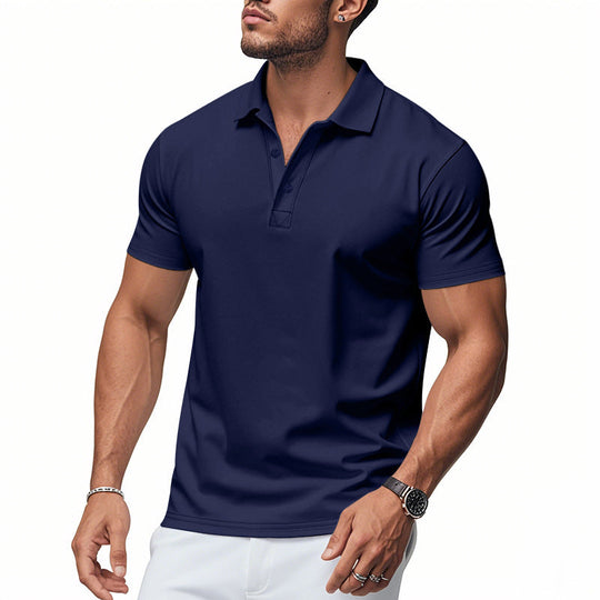 Herren Polohemd mit modernem Schnelltrocknungsstoff und eleganter Passform