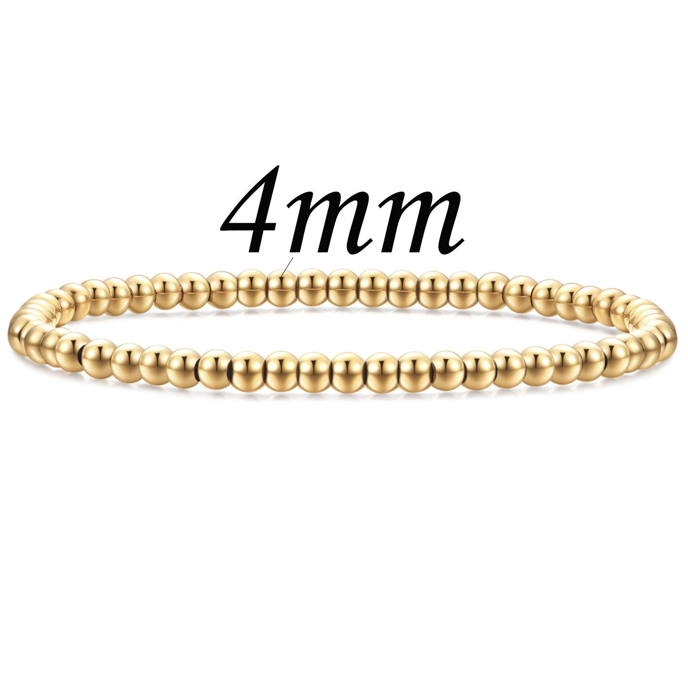 Damen Armband aus glänzenden Kugelperlen Shop Nory