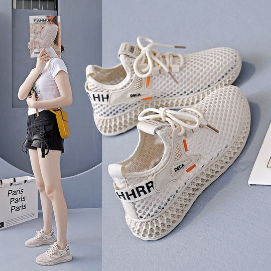 Damen Leichte und atmungsaktive Fitness-Sneaker Shopnory